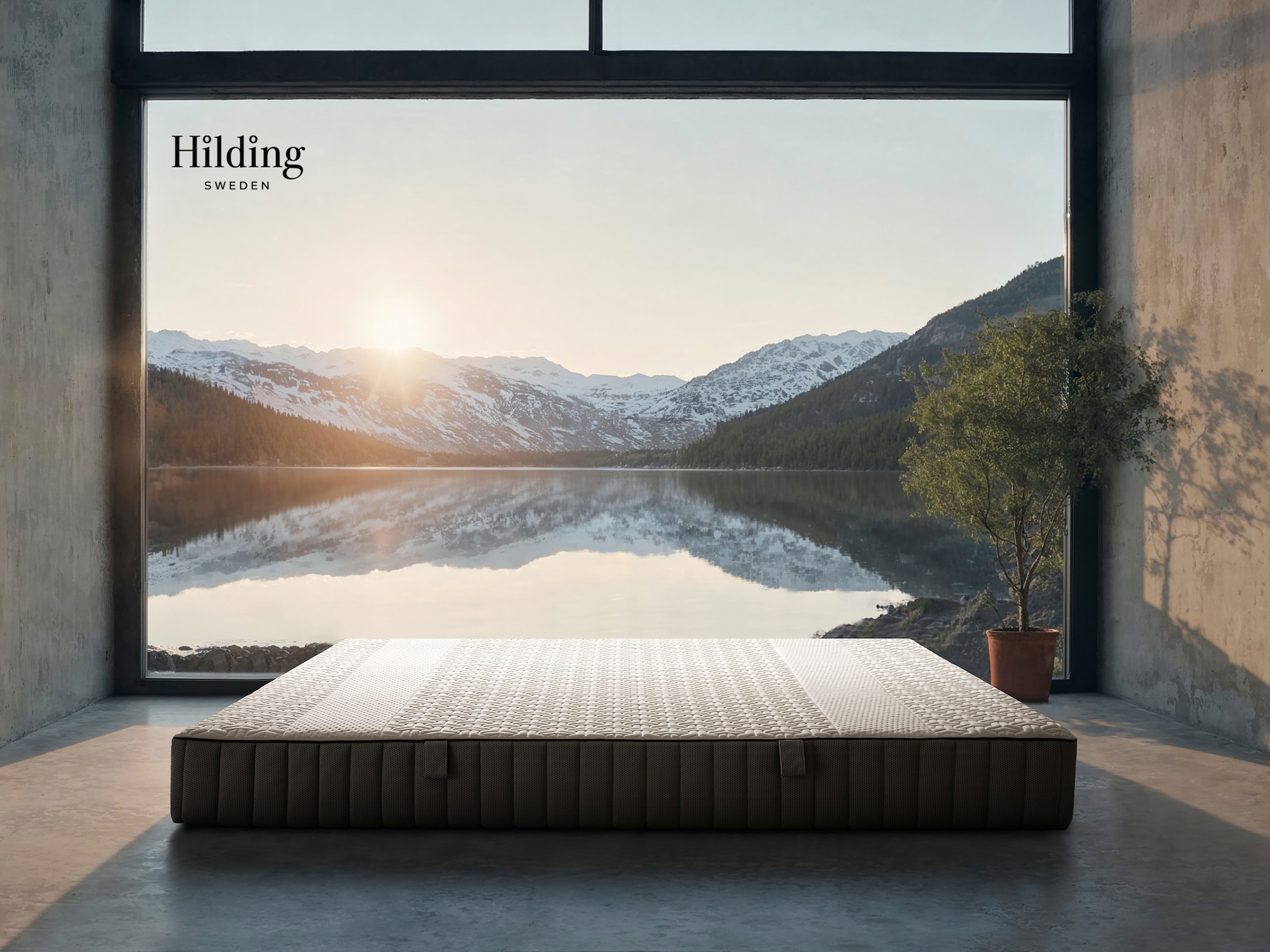 Hilding Sweden Visco-Matratze »Hej! Visco-Matratze, 7 Zonen Premiumqualität« 20 cm hoch Raumgewicht: 35 kg/m³ 1-tlg., 1 Stk. tlg. 90x200 & weitere Grössen, ergonomisch, atmungsaktiv, orthopädisch