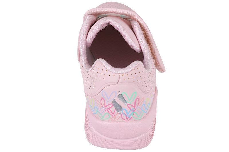 SKECHERS UNO LITE HEART CRAZE PINK SNEAKER