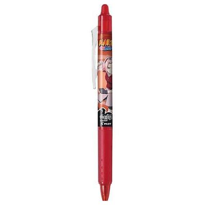Pilot Frixion Ball Clicker Naruto - Roller effaçable - 0,7 mm - rouge