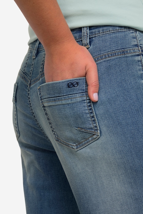 Boyfriend-Jeans, 5-Pocket, mit recyceltem Polyester