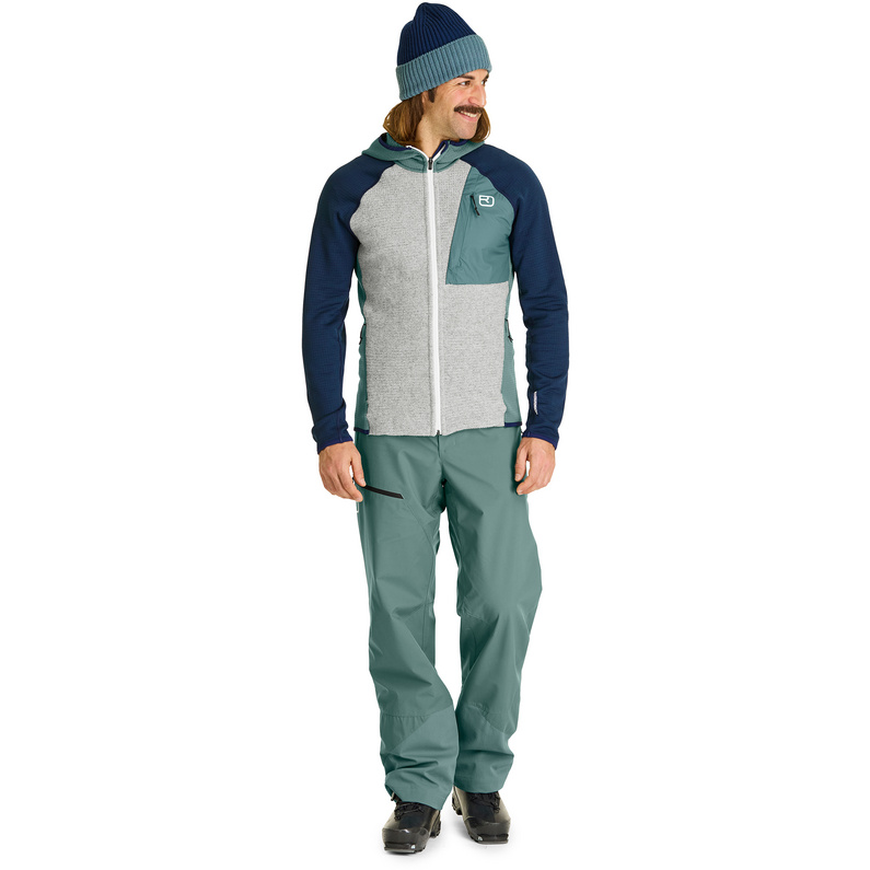 Ortovox Herren Fleece GP Classic Knit Hoodie Jacke