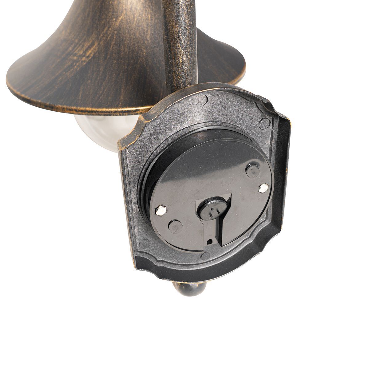 Smart buiten wandlamp antiek goud IP44 incl. Wifi A60 - Daphne