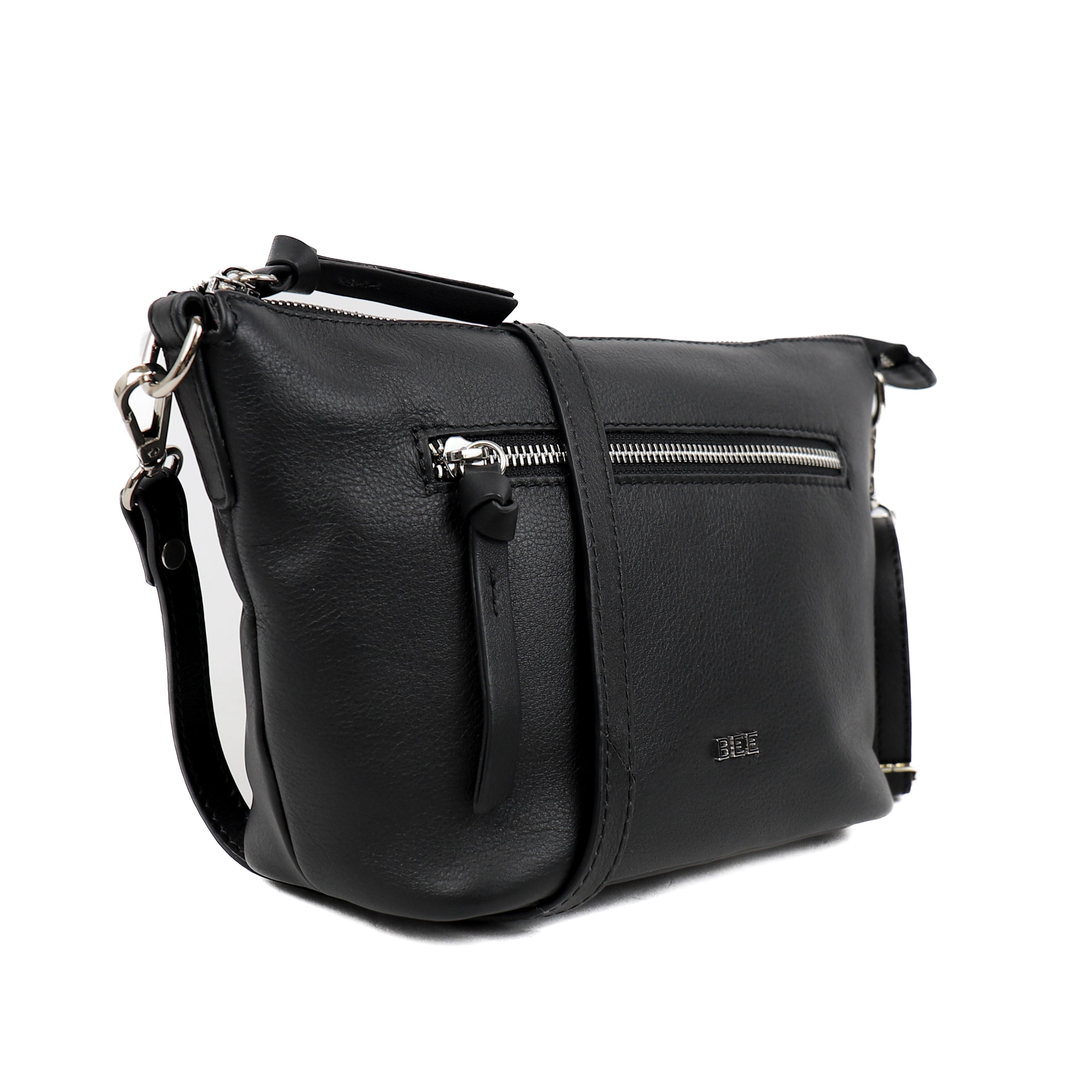 Schoudertasje 'Lucy' Black Black