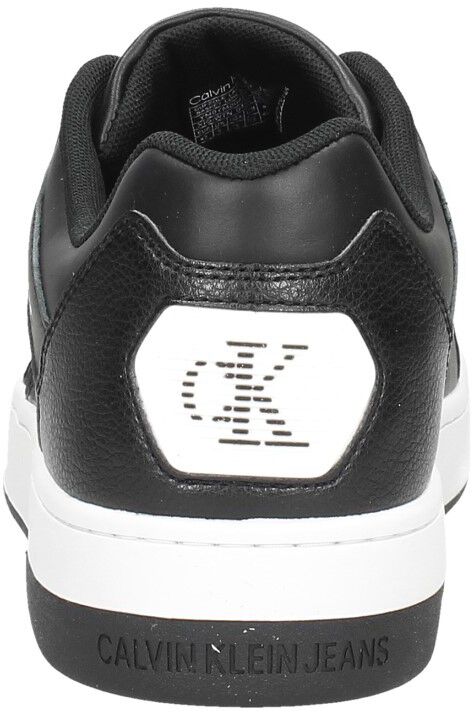 Calvin Klein Cupsole Laceup Basket Low LTH zwart