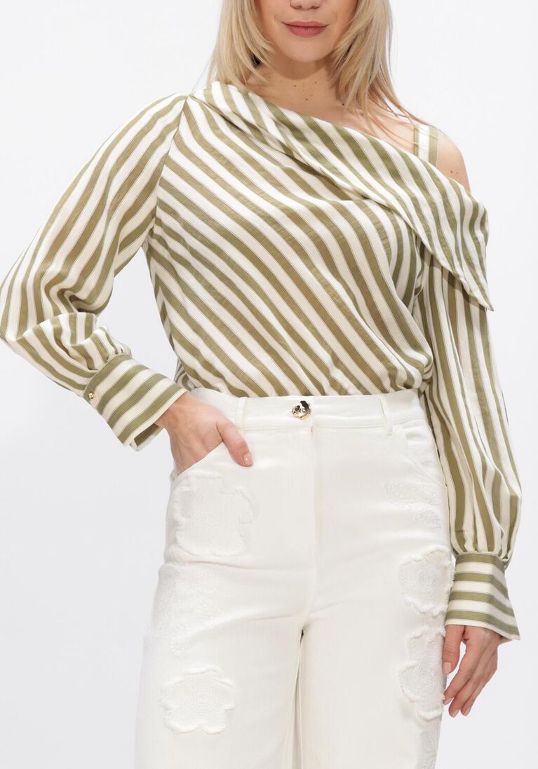 groene caroline biss blouses 1644