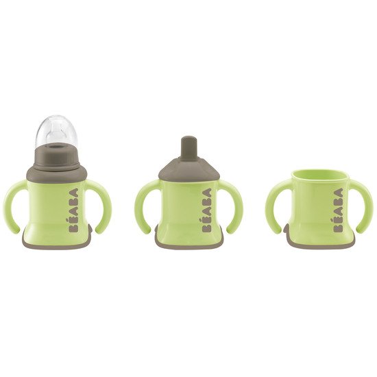 Tasse Evoluclip 3 en 1   Airy Green        de               Béaba