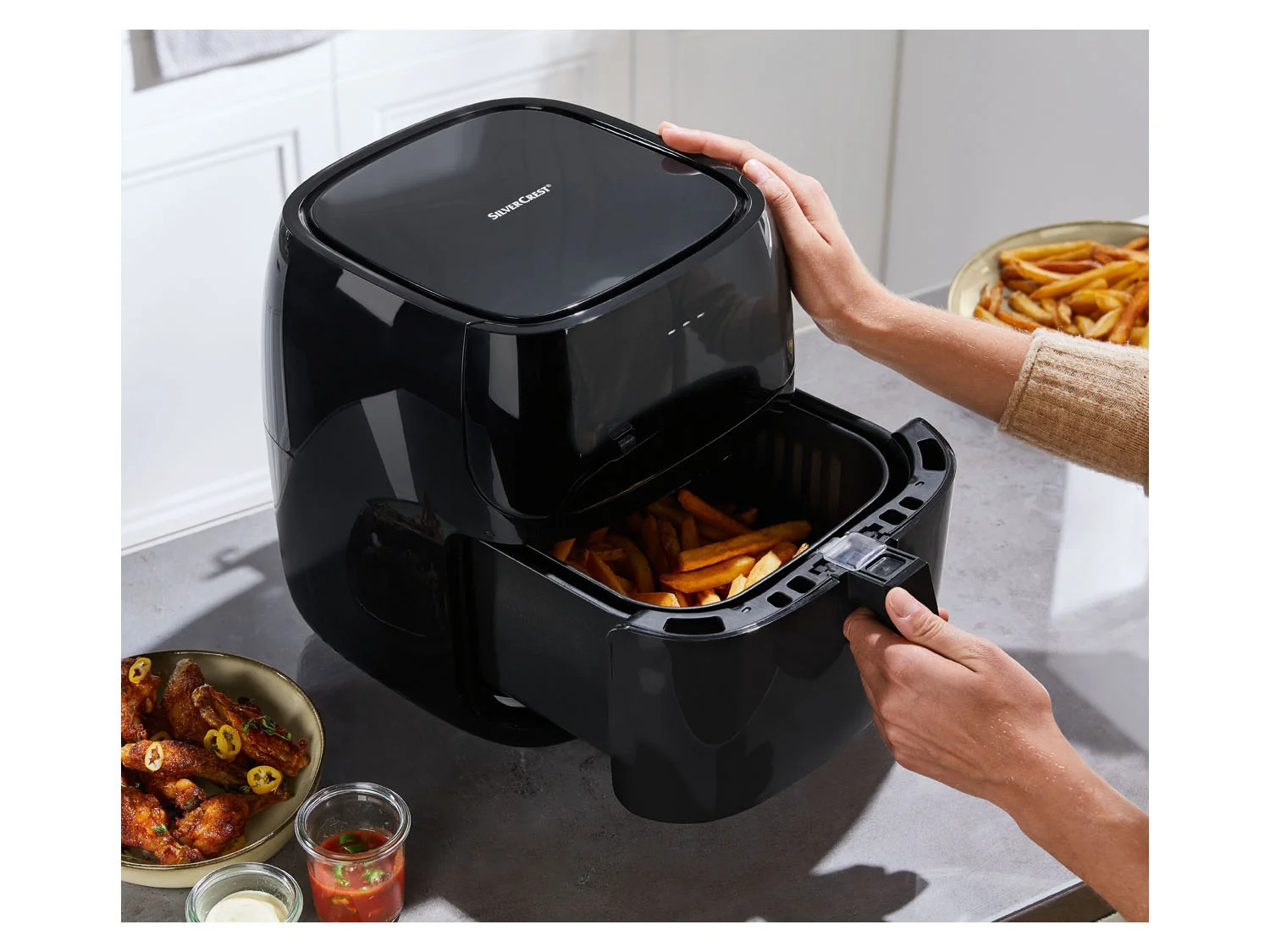 SILVERCREST&reg; KITCHEN TOOLS Hot Air Fryer &raquo;XL SHFD 2150 A2&laquo;, 2150 W