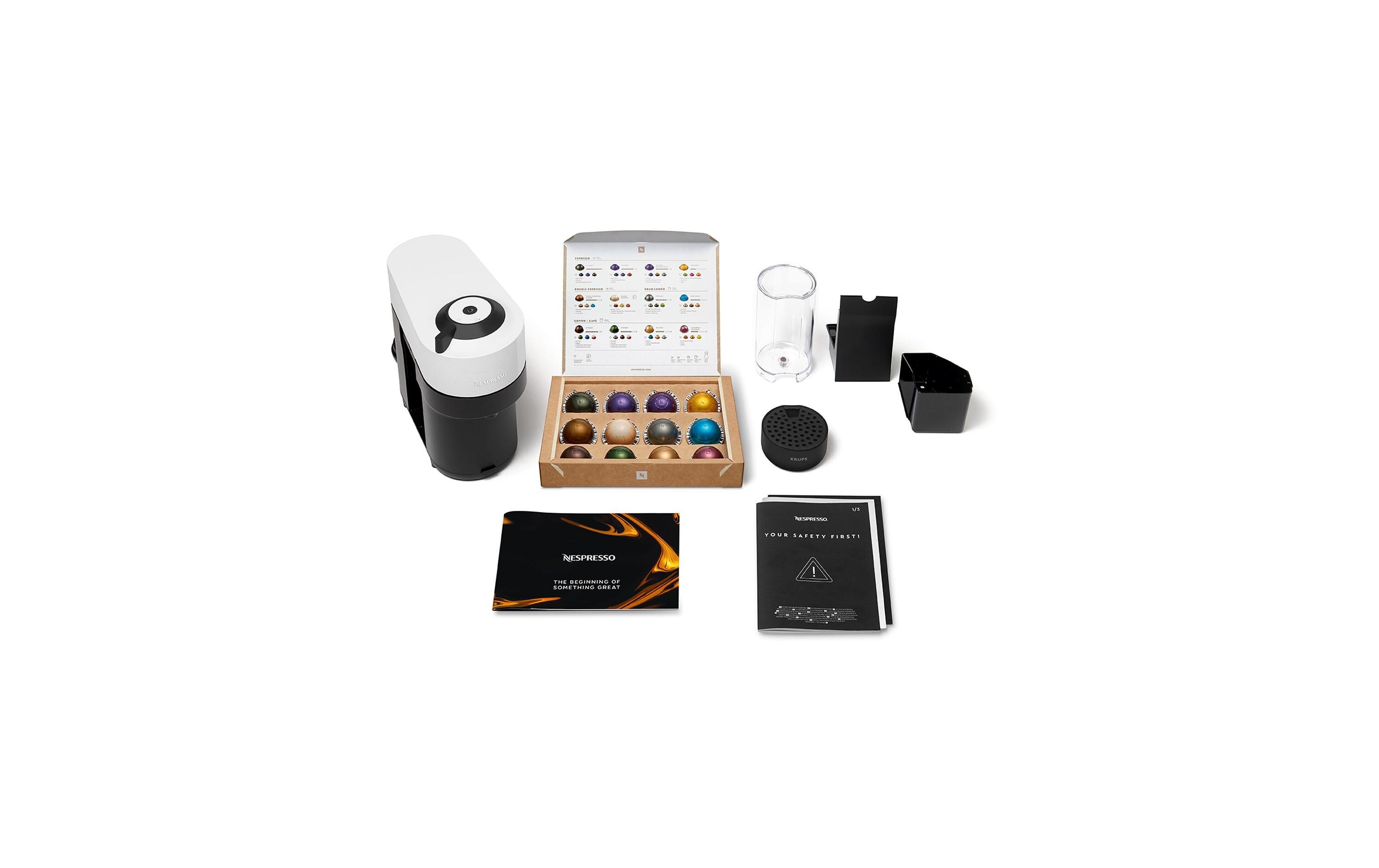 Kaffeemaschine Nespresso Vertuo Pop XN9201 Coconut WhiteKaffeemaschine