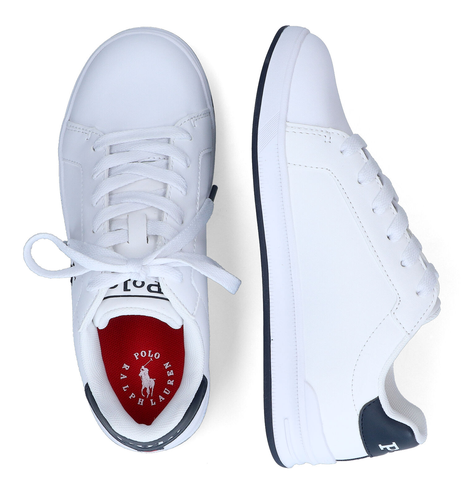 Veterschoenen wit