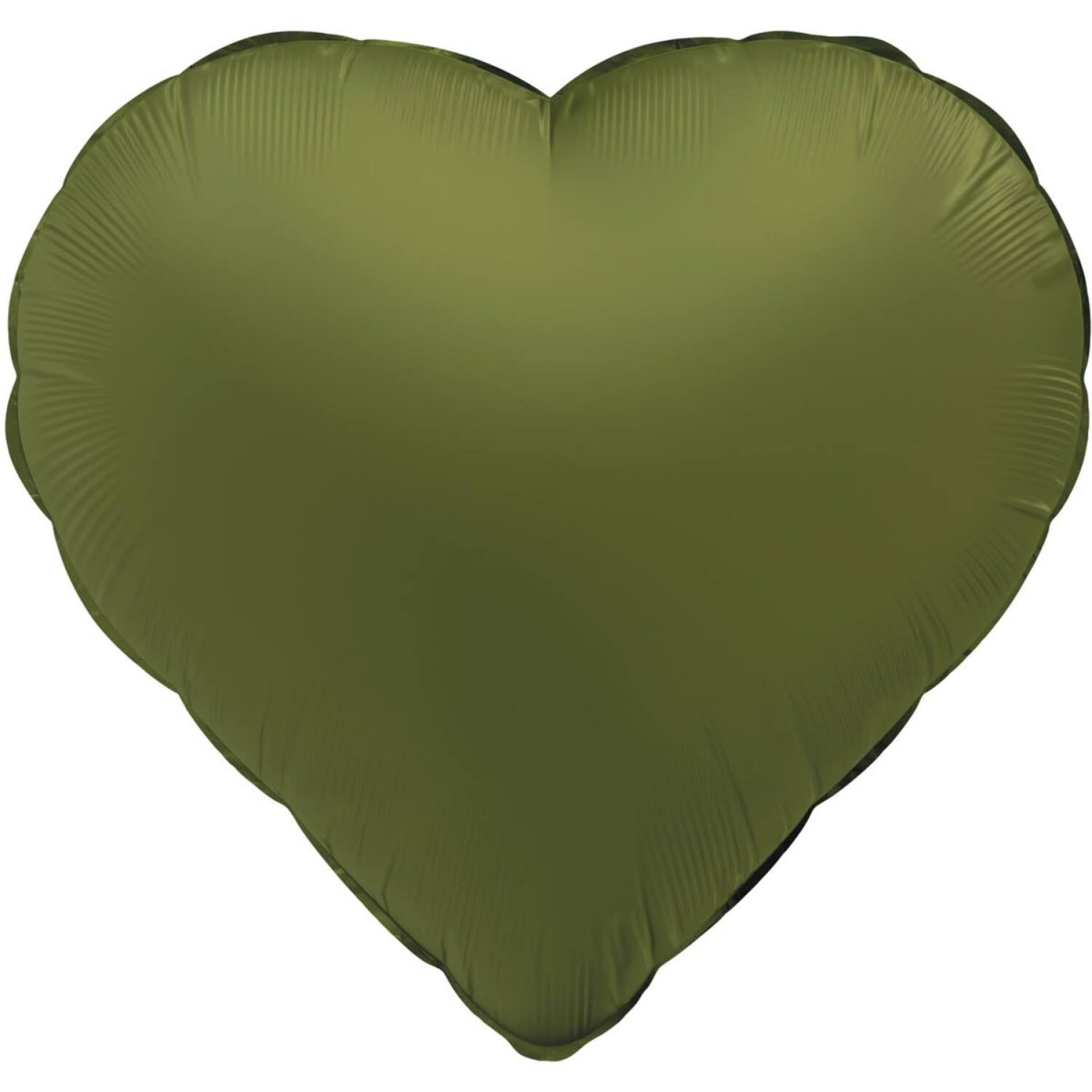 Hart Helium Ballon Groen Leeg 45cm