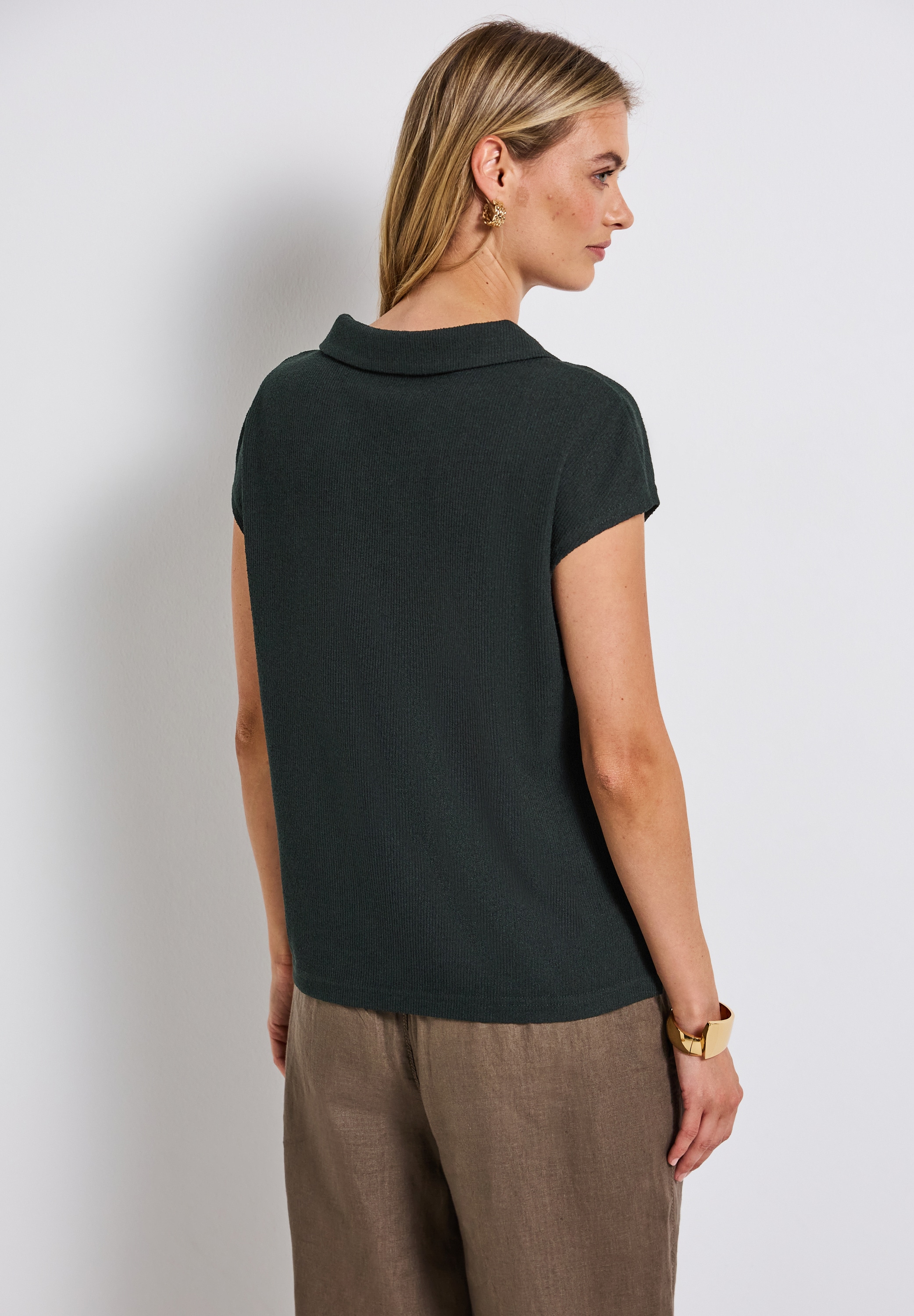 STREET ONE Shirttop , mit überschnittenen Schultern