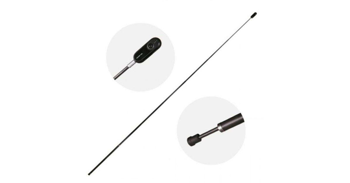 Insta360ONE X2 / ONE R - Extended Invisible Selfie Stick  (Zwart/geel)