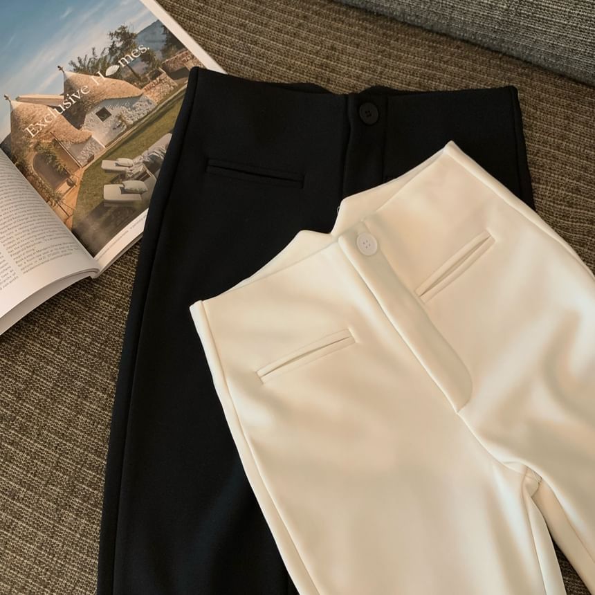Metonymph - High Rise Plain Flared Pants