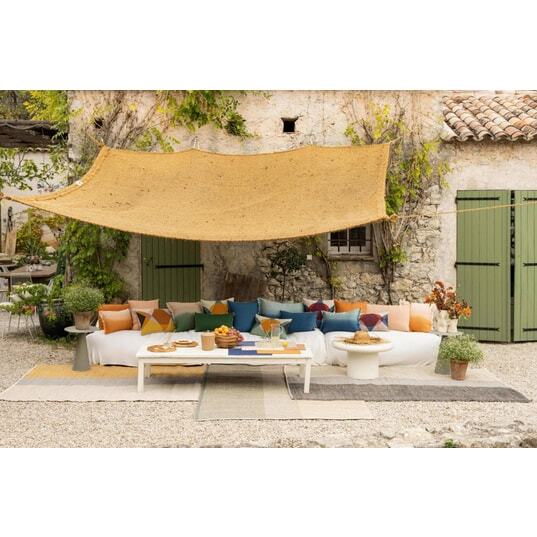 VIVARAISE Housse de coussin 1 housse Zeff