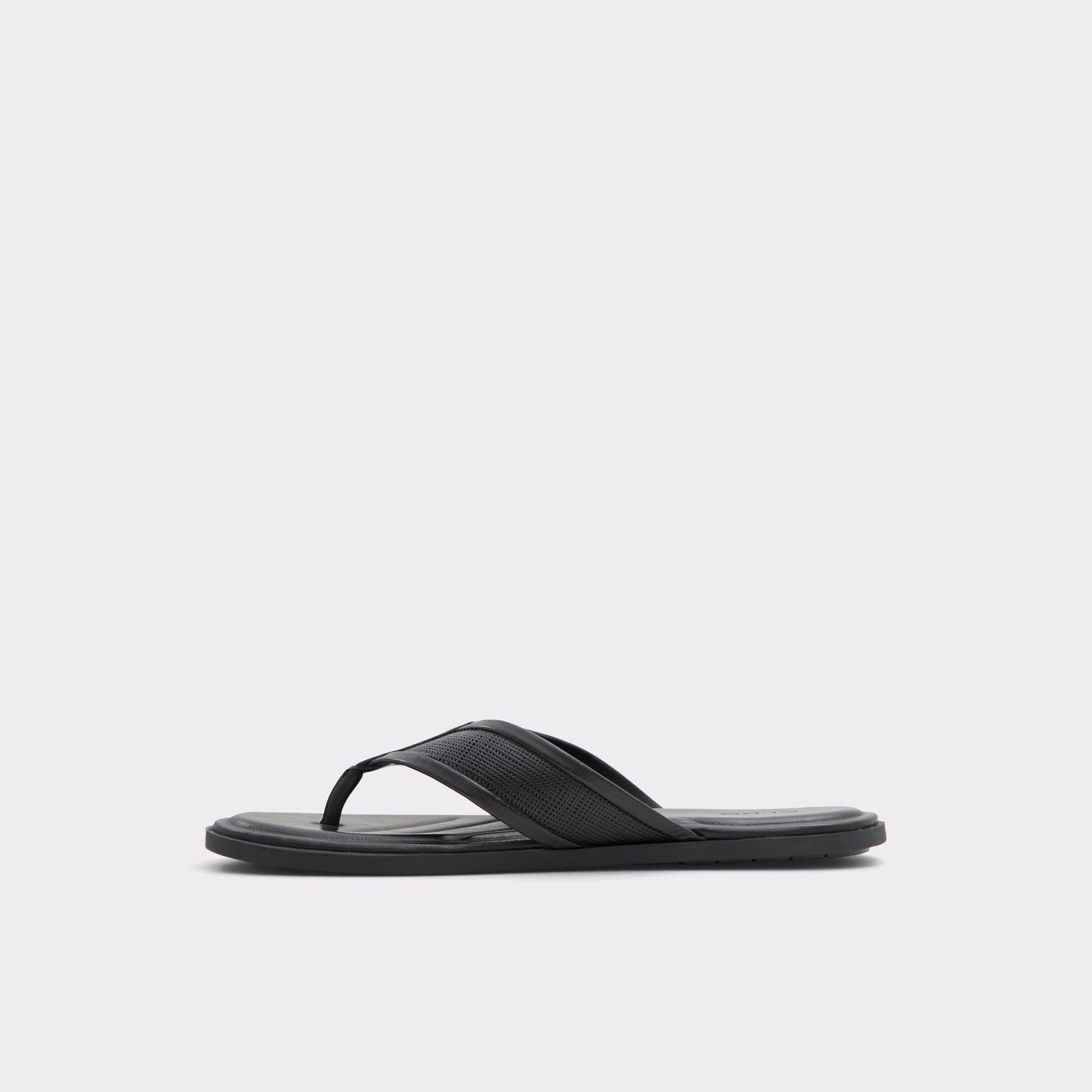 Jeric Black Men Flip flops