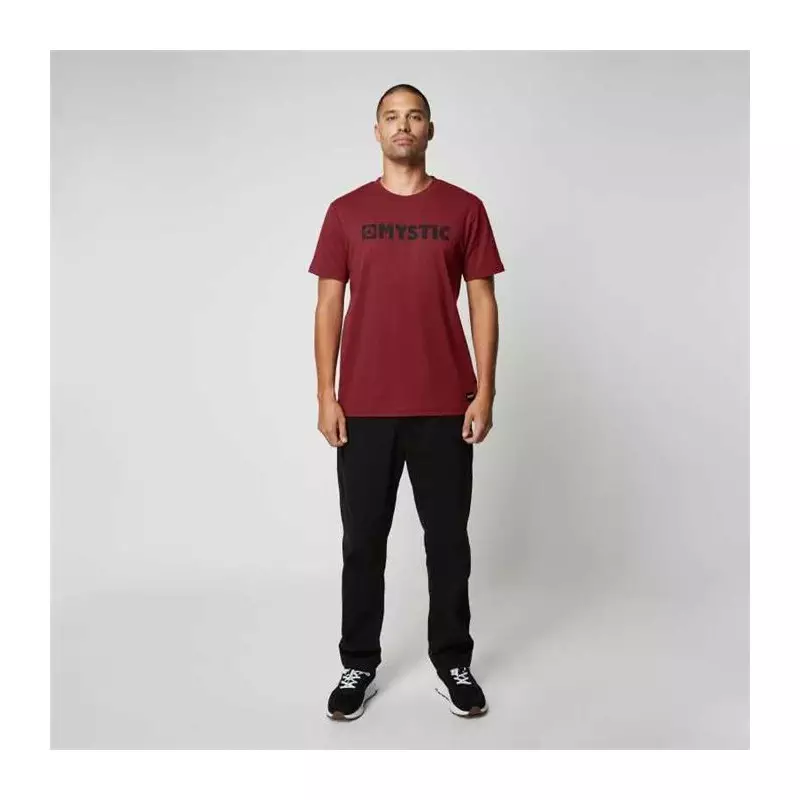 Tee shirt MYSTIC Brand Tee Merlot