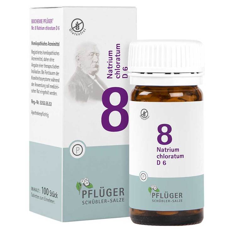 Biochemie Pflüger 8 Natrium chloratum D 6 Tabletten, 100 St