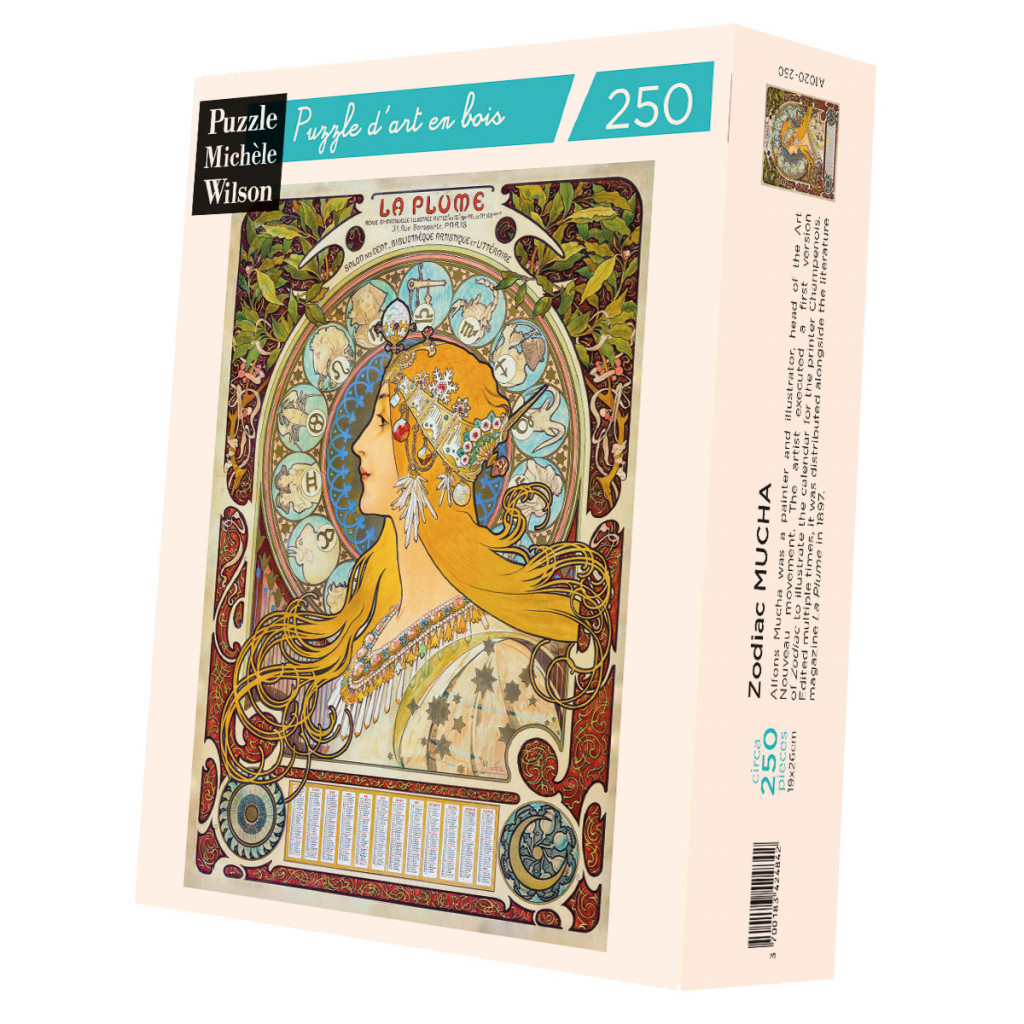 Puzzle - Alfons Mucha - Zodiac - 250 Pièces