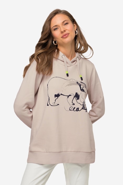 Hoodie, Sweater, Eisbär, Kapuze, Langarm, OEKO-TEX