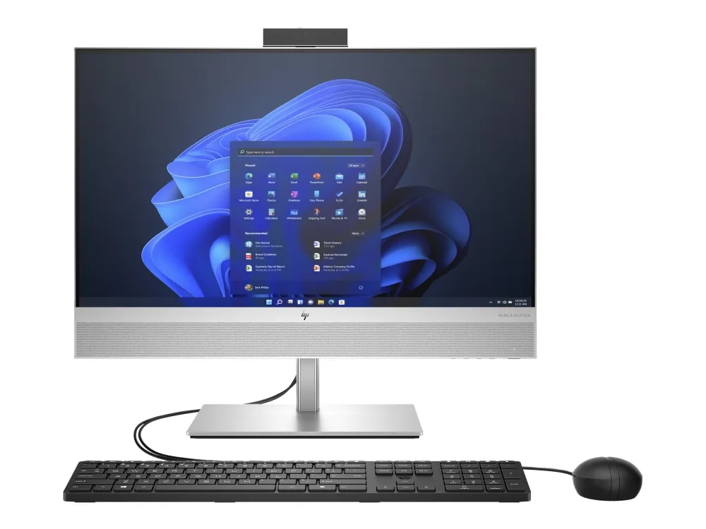 HP EliteOne 840 G9 - Alt-i-én Core i5 13500 / op til 4.8 GHz - RAM 16 GB - SSD 256 GB - NVMe - UHD Graphics 770 - Gigabit Ethernet, IEEE 802.11ax (Wi-Fi 6E), Bluetooth 5.3 - Win 11 Pro - skærm: LED 23.8