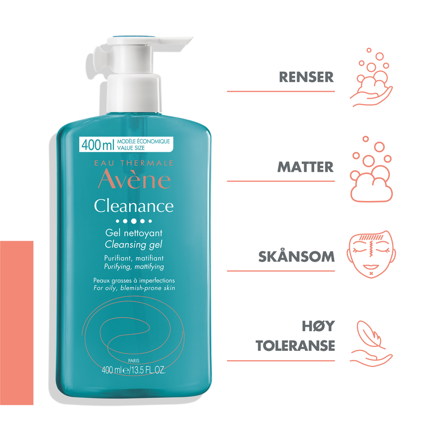 Avène Cleanance Cleansing Gel 400 ml