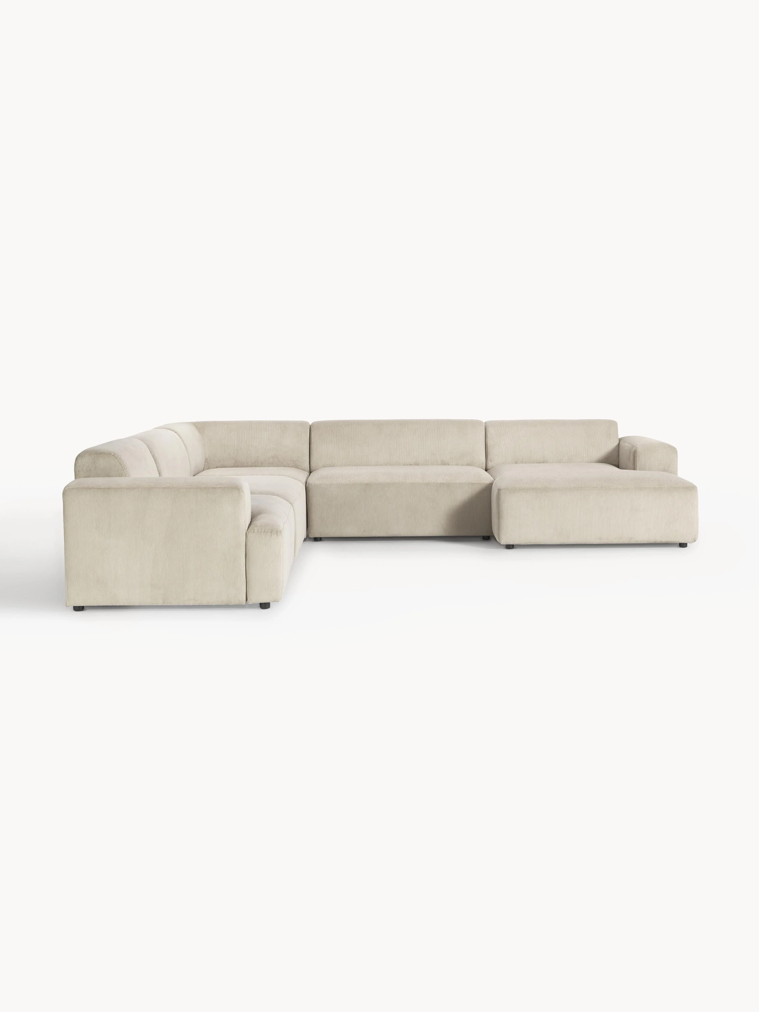 Corduroy hoekbank Melva