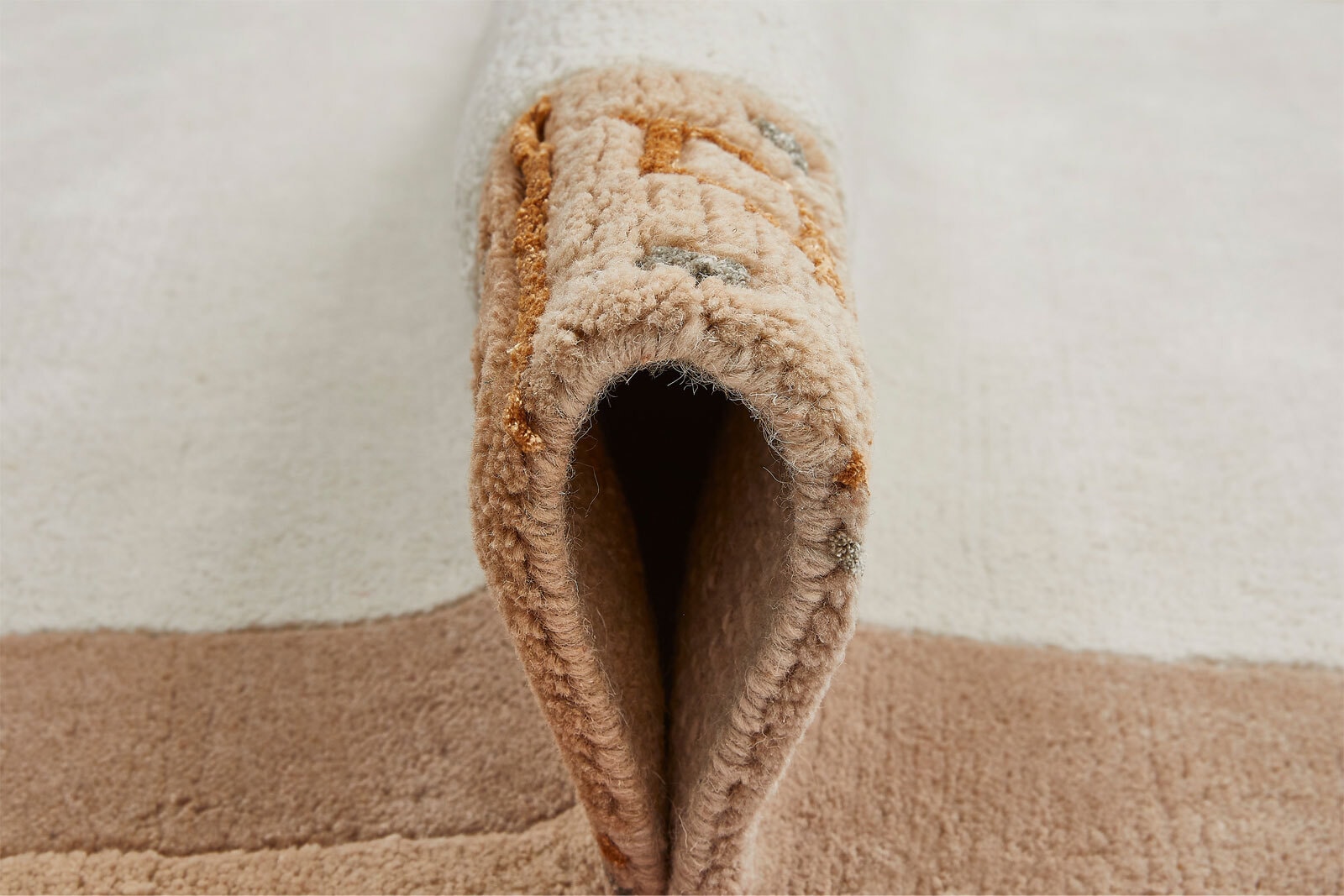 Teppich MANALI 90 x 160 cm beige