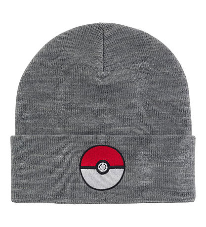 Name It Mütze - NkmSkjalm - Pokémon - Grey Melange