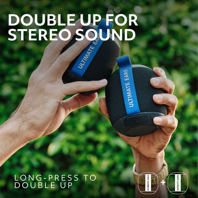 Ultimate Ears WONDERBOOM PLAY bærbar trådløs højttaler (sort)