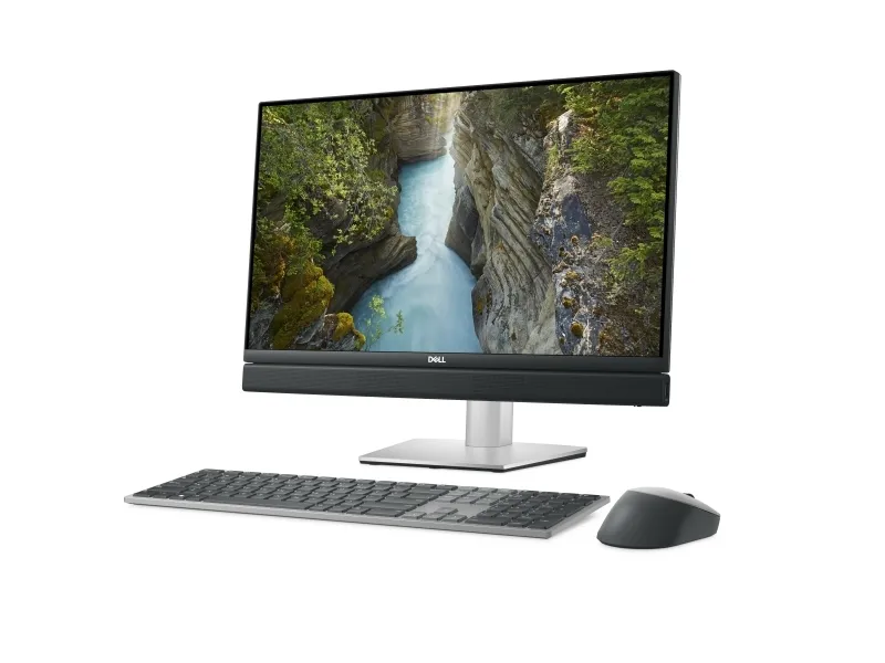 Dell OptiPlex 7420 All In One - Alt-i-én Core i5 i5-14500T / op til 4.8 GHz Energy Efficient - RAM 16 GB - SSD 512 GB - NVMe, Class 35 - UHD Graphics 770 - Gigabit Ethernet, Bluetooth, IEEE 802.11ax (Wi-Fi 6E) - Win 11 Pro - skærm: LED 23.81