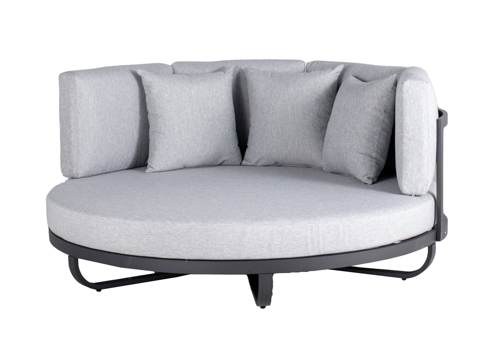 Home Deluxe Daybed FLORIDA Outdoor Grau