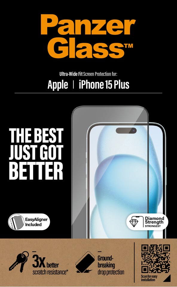 Panzerglass - Apple iPhone 15 Plus 6,7 