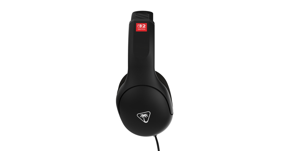 Turtle BeachAirlite Fit bedrade gamingheadset over-ear gaming headset  (Wit/zwart, Nintendo Switch 2, Nintendo Switch, Nintendo Switch Lite, Nintendo Switch - OLED-model)