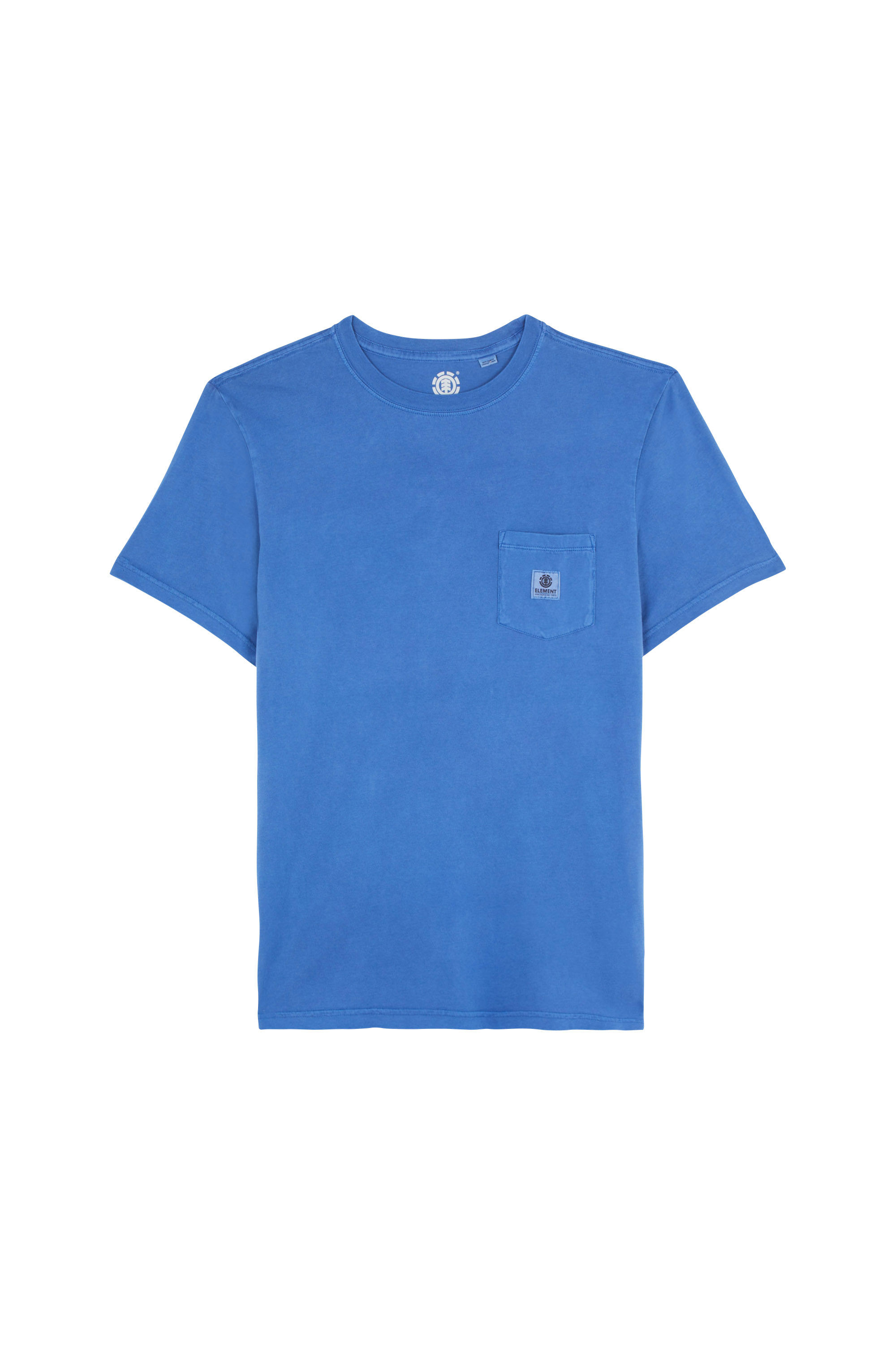 ELEMENT T-shirt BASIC Pocket pigment Bleu