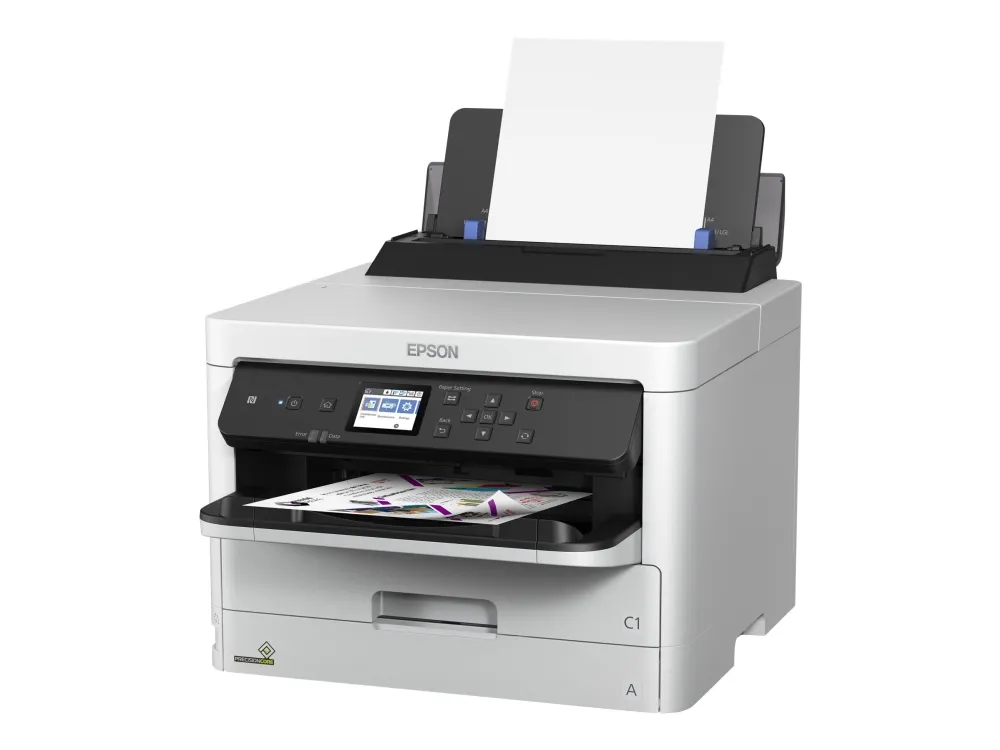 Epson WorkForce Pro WF-C529RDW - Printer - farve - Duplex - blækprinter - A4/Legal - 4800 x 1200 dpi - op til 24 spm (mono) / op til 24 spm (farve) - kapacitet: 830 ark - USB 2.0, Gigabit LAN, Bluetooth, Wi-Fi(n), USB 2.0 vært