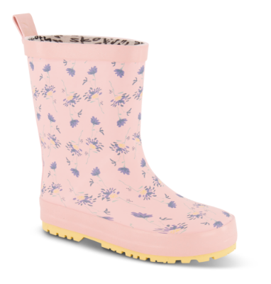 Skofus børnegummistøvle rosa