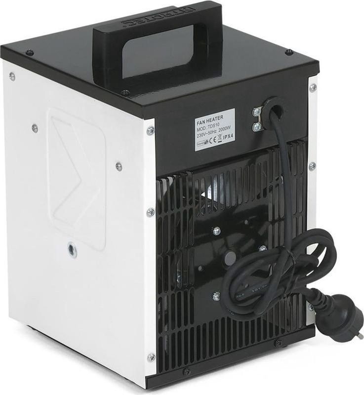 TROTEC Elektrische kachel (2 kW verwarmings vermogen) TDS 10 (230 Volt)