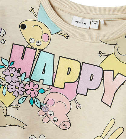Name It Sweatshirt - NmfFira - Peppa Pig - Peyote Melange