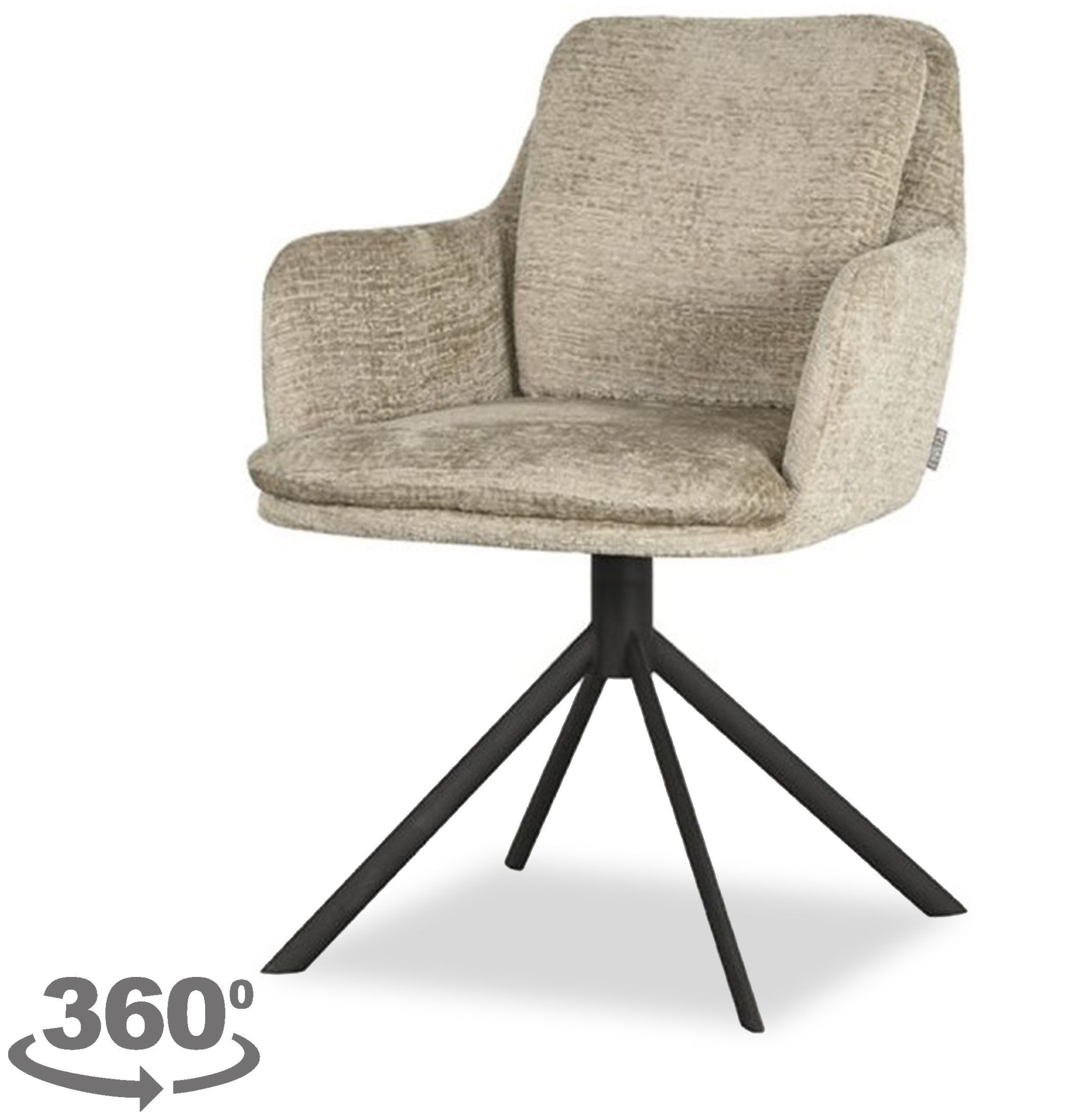 Eetkamerstoel Beige IH-50.208 Joy B58 x D63 x H83 cm