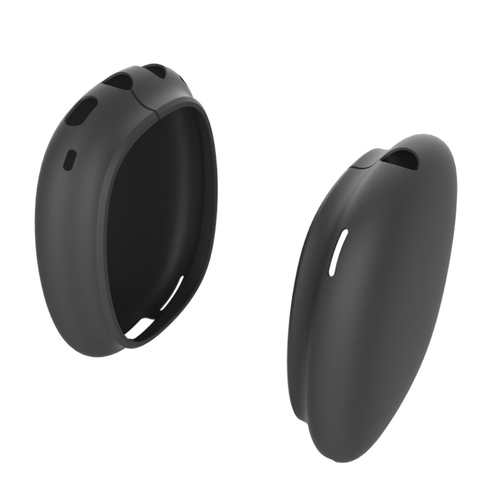 AirPods Max Silikon Hülle Schutz Abdeckung - Schwarz