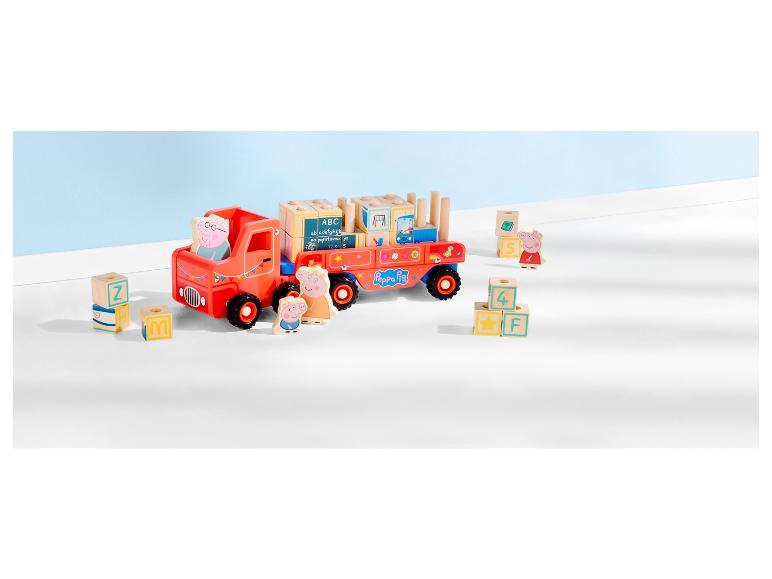 Houten vrachtwagen