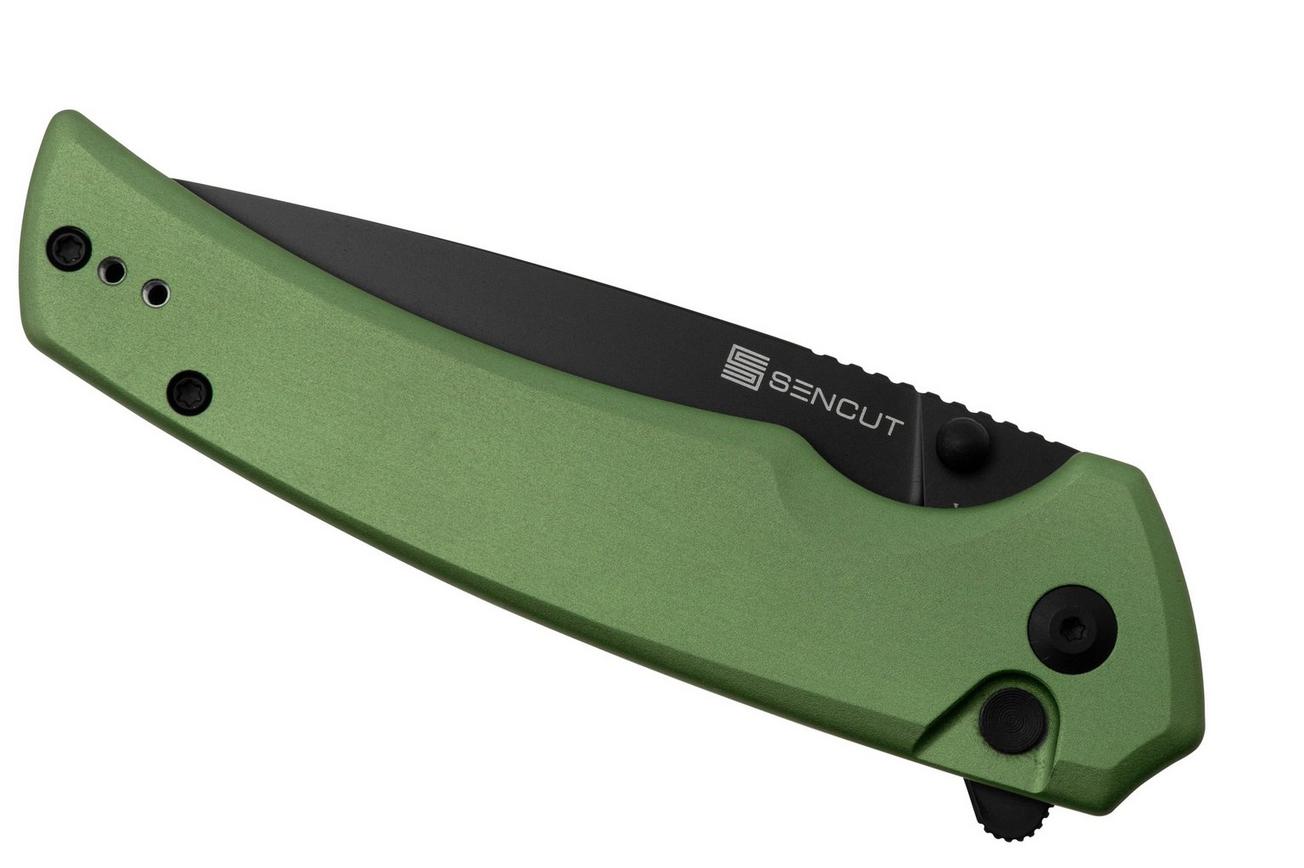 SENCUT Serene S21022B-5, Black D2, Green Aluminium, zakmes