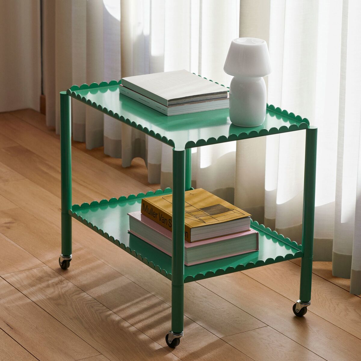 Arcs Trolley Low vogn, jade green