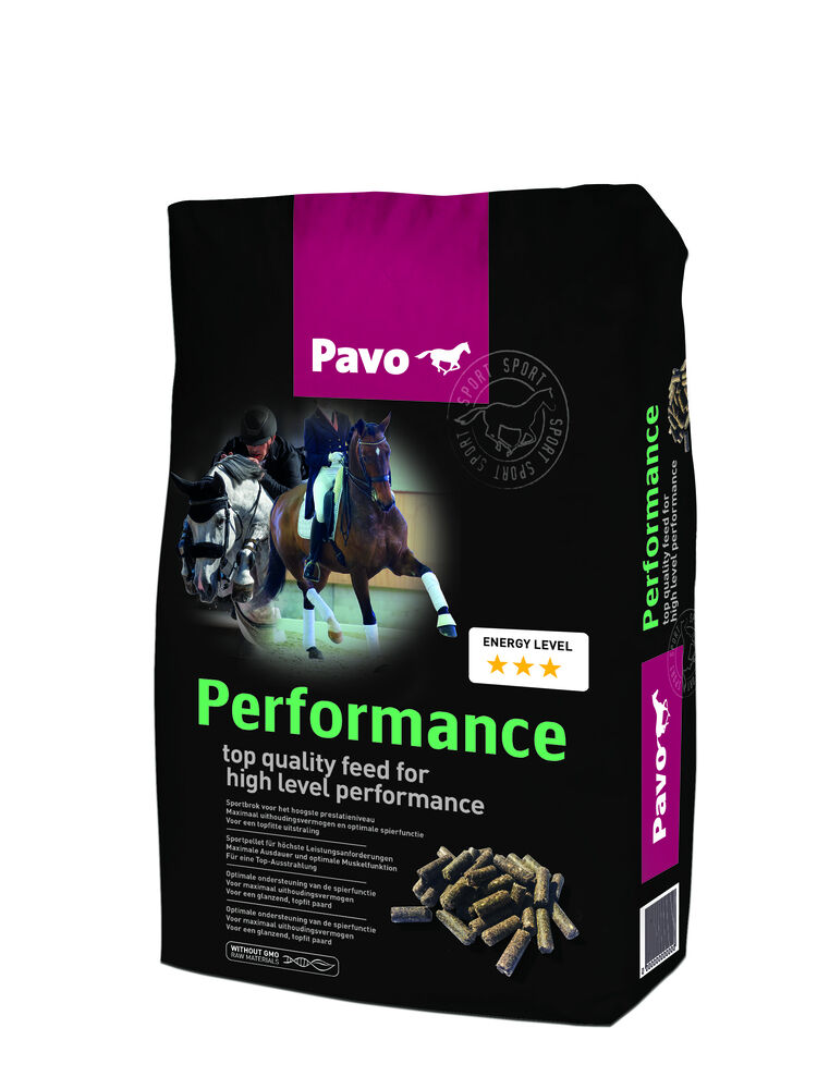 Pavo Performance - Sport/ Prestatie - 20 Kilogram - Zak