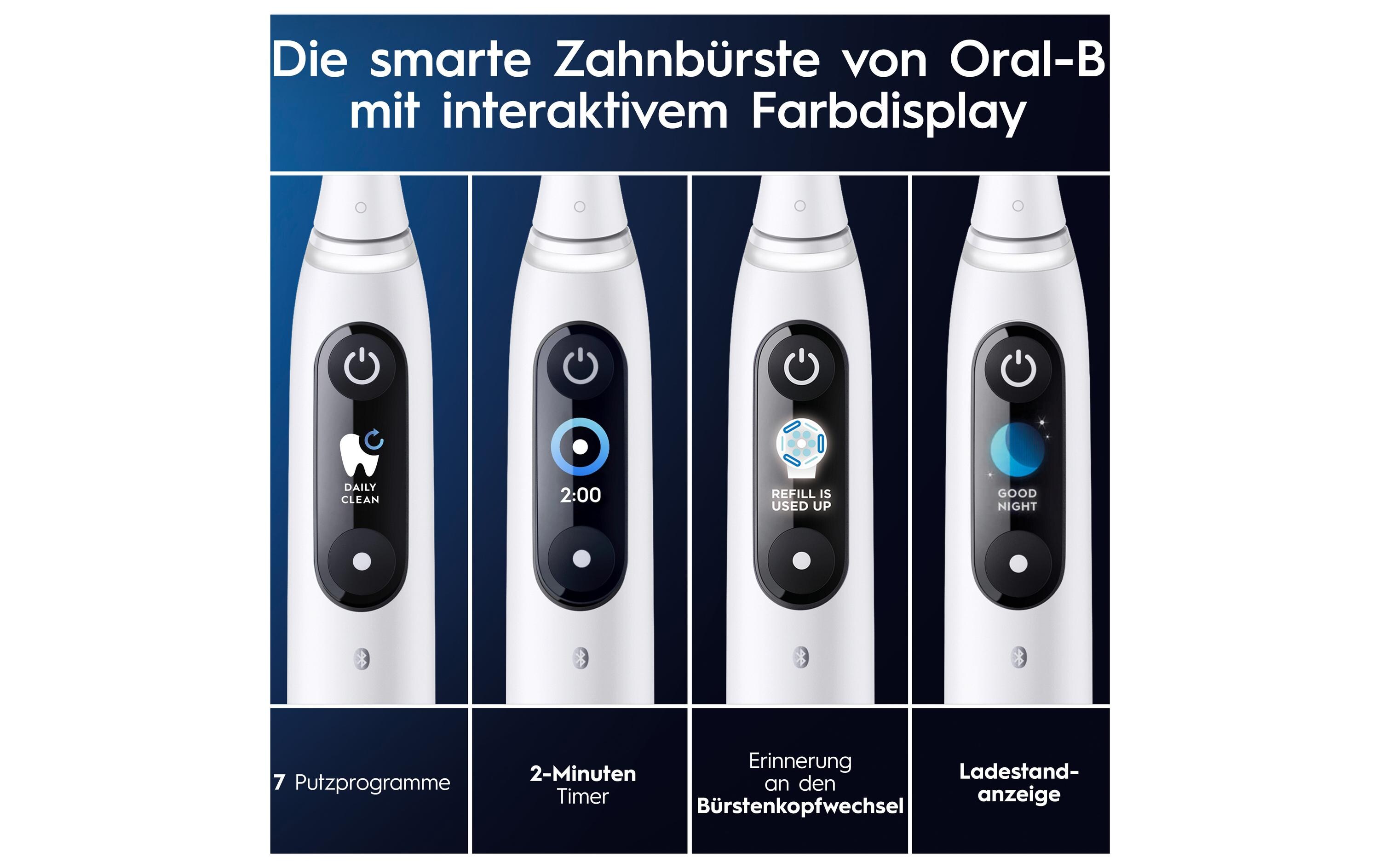 Elektrische Zahnbürste iO Series9 White Alabaster<br>Rotationszahnbürste