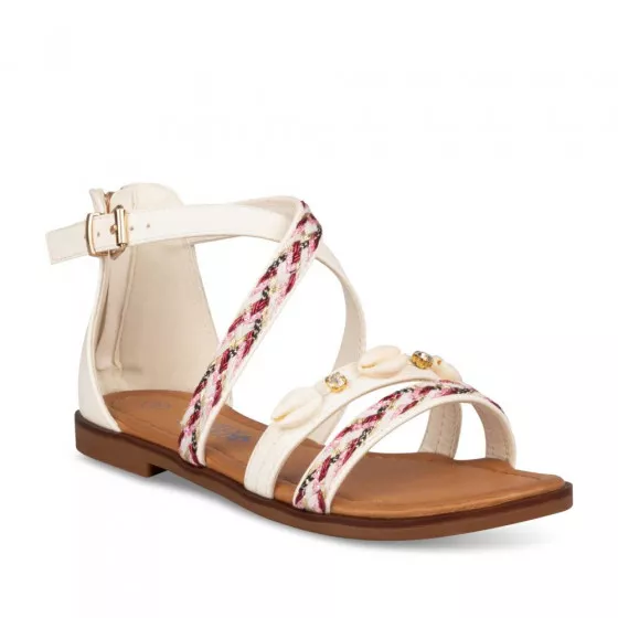 Sandales BLANC LOVELY SKULL