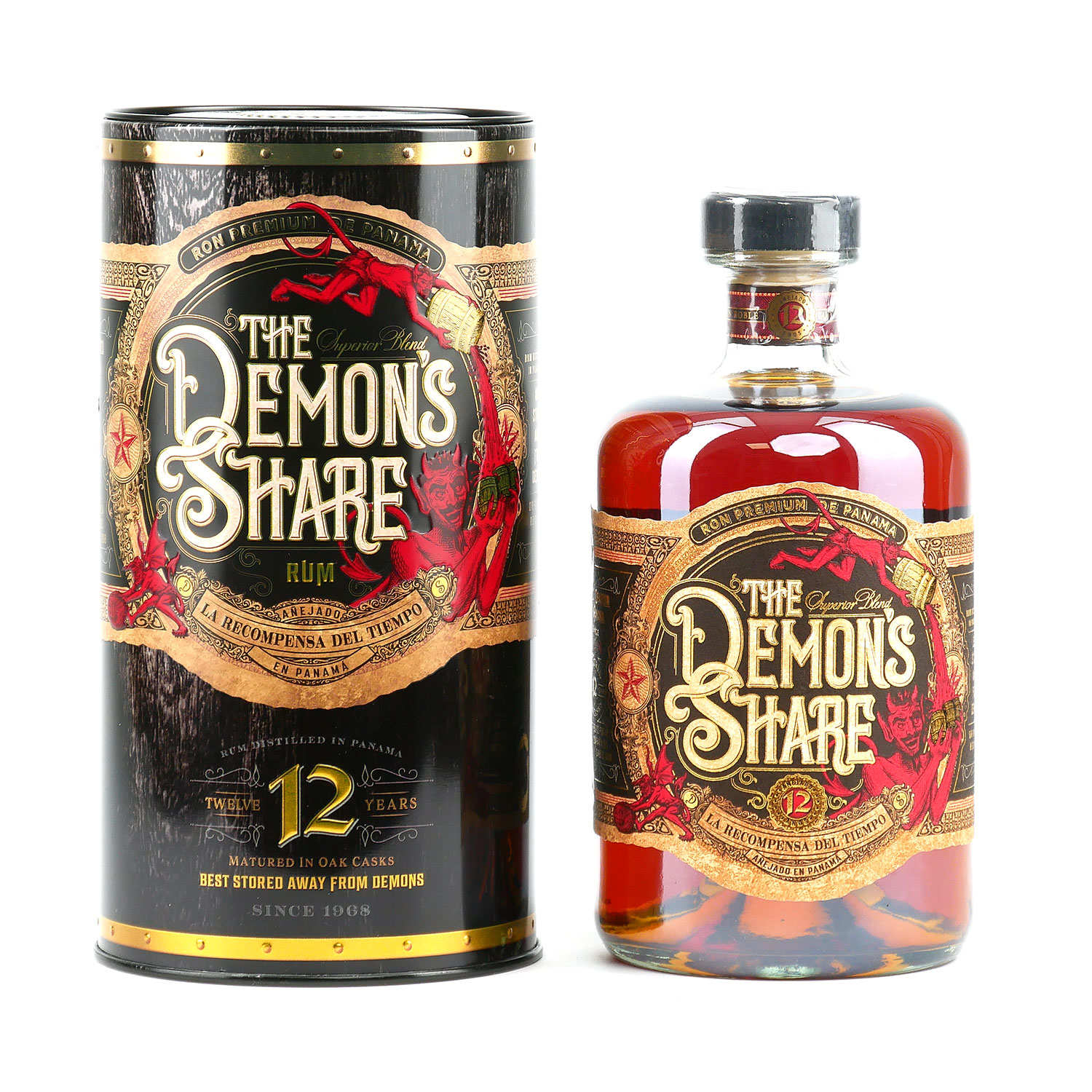 The Demon's share 12 ans - Rhum vieux du Panama 41%