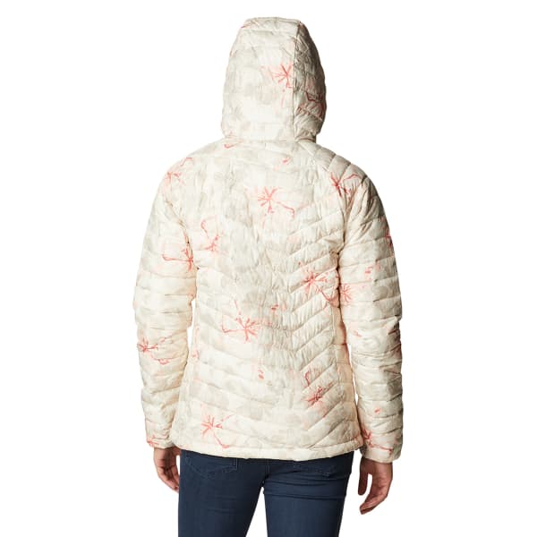 Doudoune randonnée COLUMBIA POWDER LITE HOODED JKT W CHALK AURELIAN