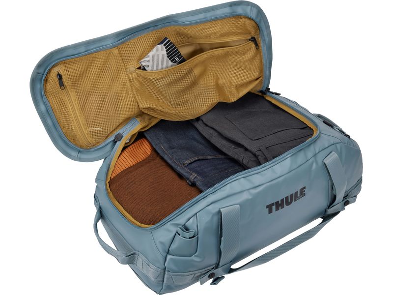 Thule Duffle Bag Chasm 40 l, Pond Gray Reisetasche und Rucksack in einem