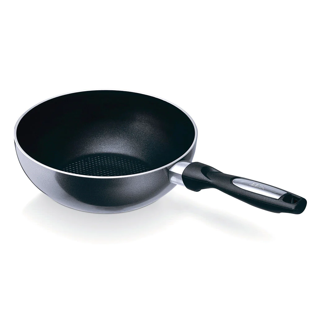 Mini wok Pro Induc 20 cm en aluminium antiahésif sans couvercle Beka